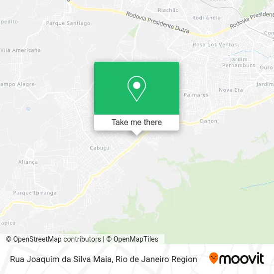Rua Joaquim da Silva Maia map