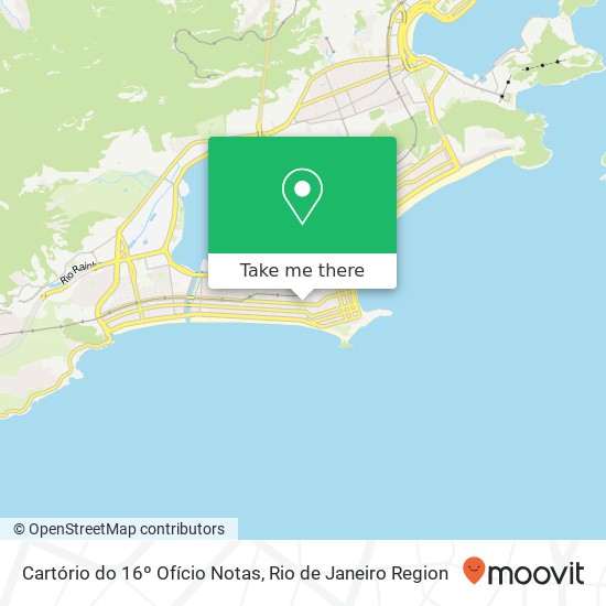 Cartório do 16º Ofício Notas map