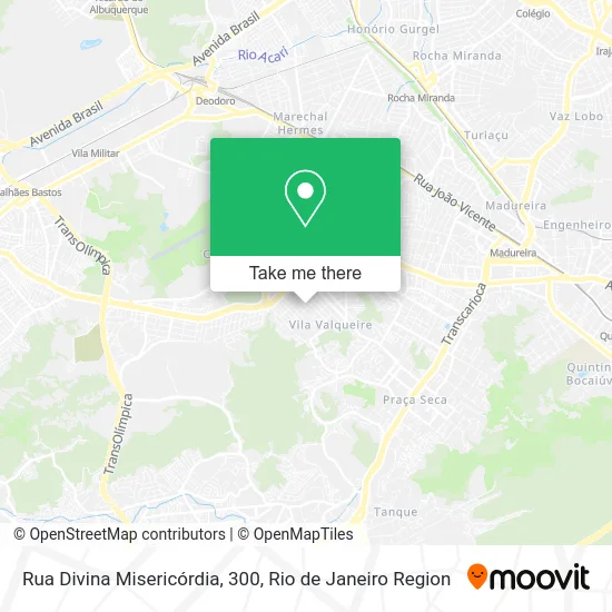 Rua Divina Misericórdia, 300 map