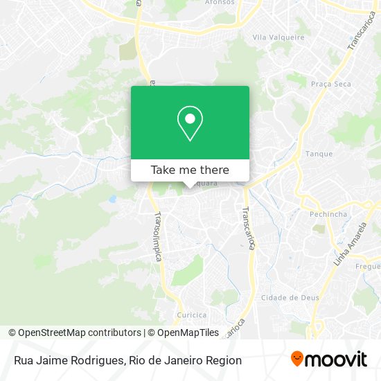 Rua Jaime Rodrigues map