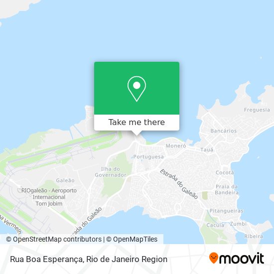 Mapa Rua Boa Esperança