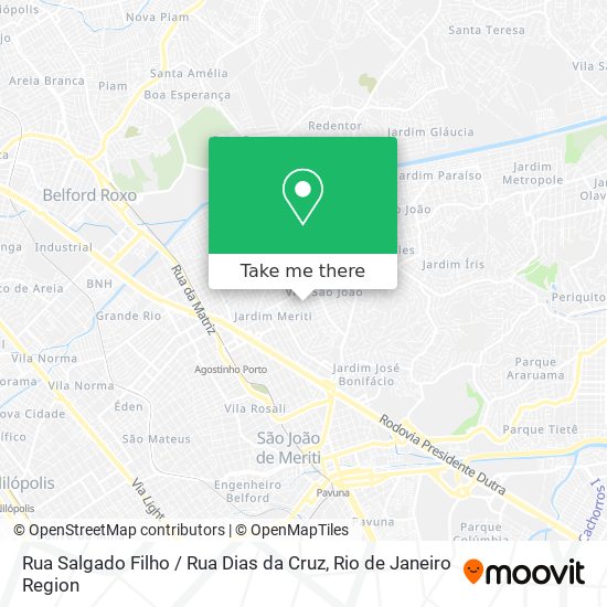 Rua Salgado Filho / Rua Dias da Cruz map
