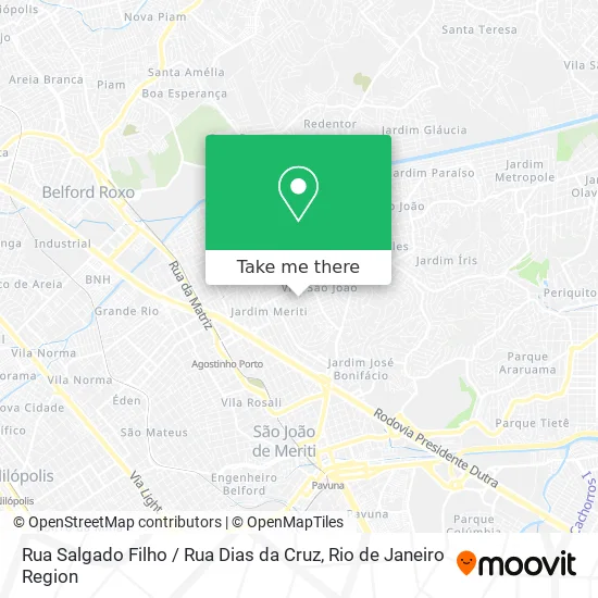 Rua Salgado Filho / Rua Dias da Cruz map