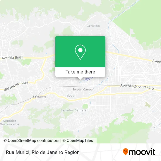 Rua Murici map
