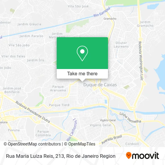 Rua Maria Luíza Reis, 213 map