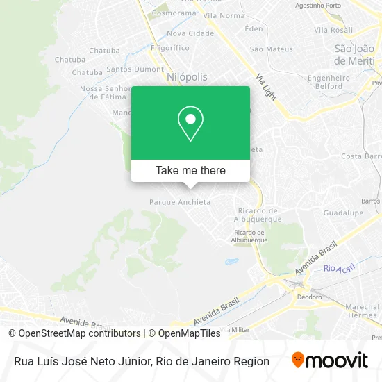 Rua Luís José Neto Júnior map