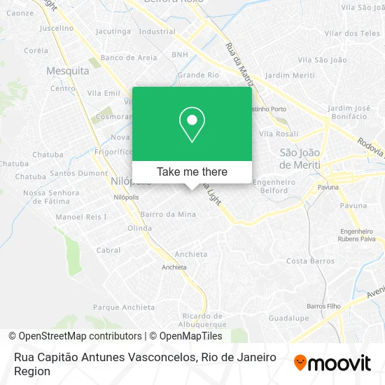 Rua Capitão Antunes Vasconcelos map