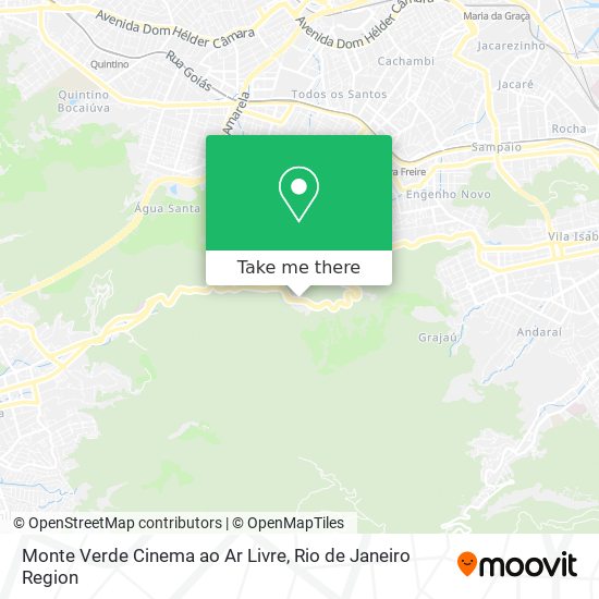 Monte Verde Cinema ao Ar Livre map