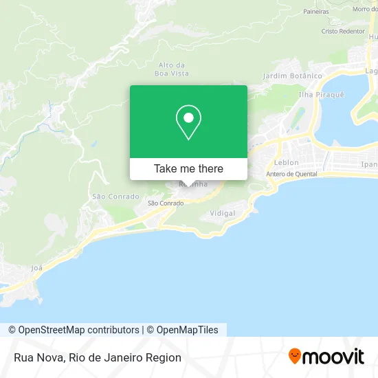 Rua Nova map