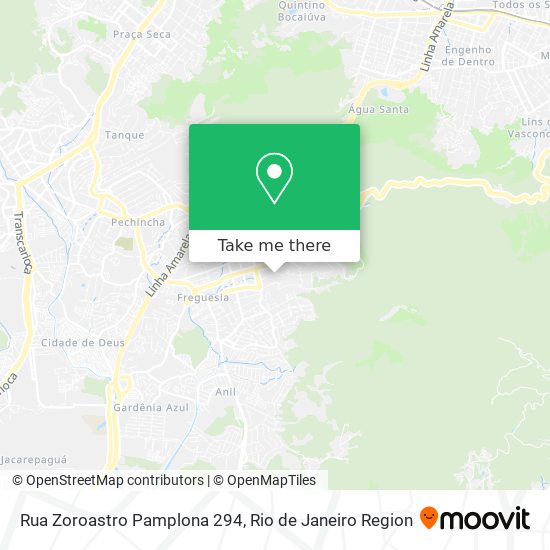 Mapa Rua Zoroastro Pamplona 294