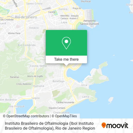 Instituto Brasileiro de Oftalmologia map