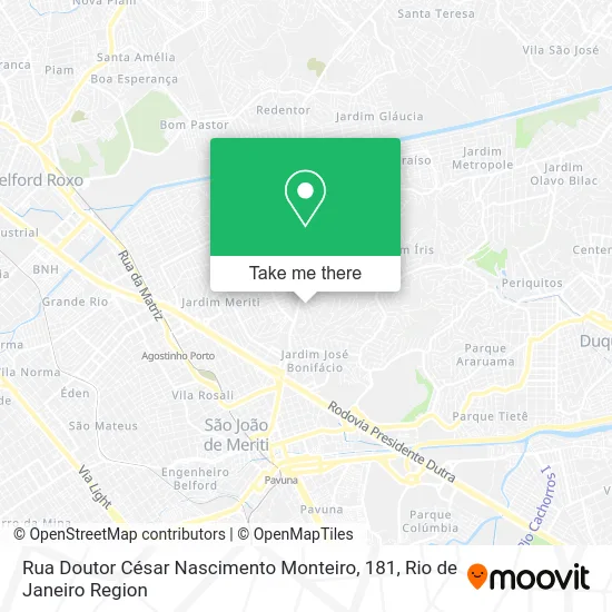 Rua Doutor César Nascimento Monteiro, 181 map