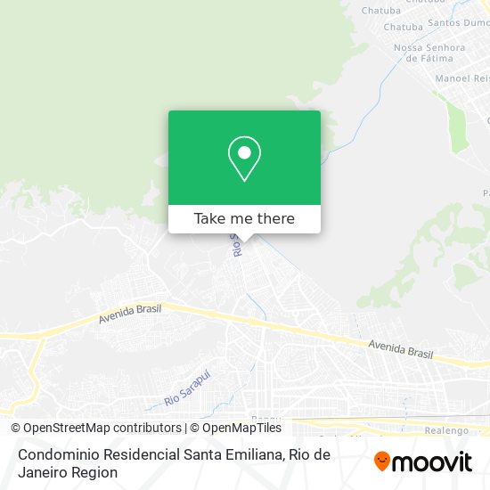 Condominio Residencial Santa Emiliana map