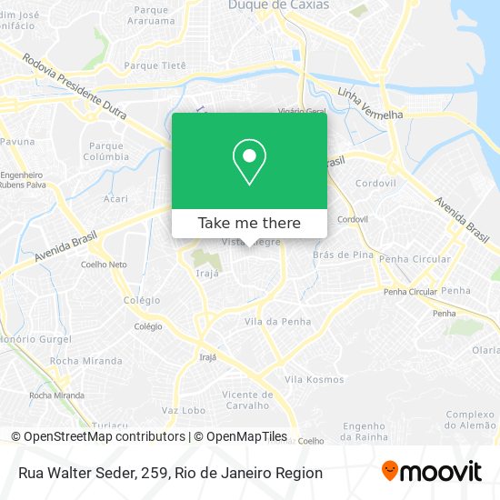 Rua Walter Seder, 259 map