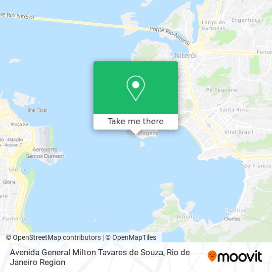 Avenida General Milton Tavares de Souza map