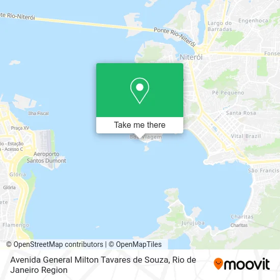 Avenida General Milton Tavares de Souza map