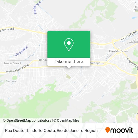 Rua Doutor Lindolfo Costa map