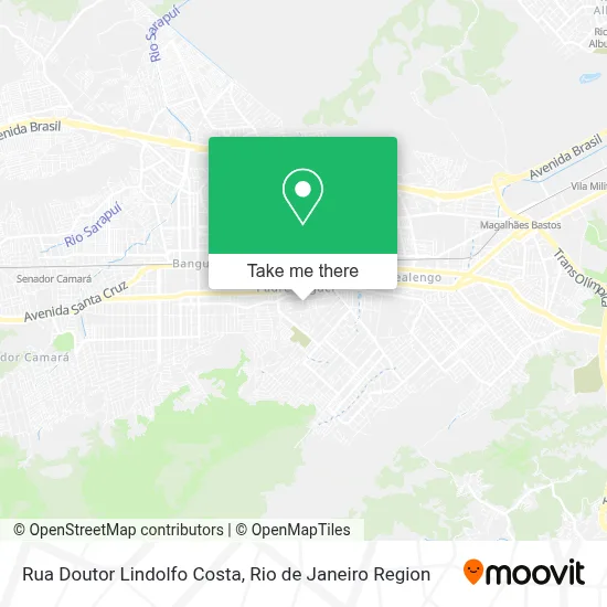 Rua Doutor Lindolfo Costa map