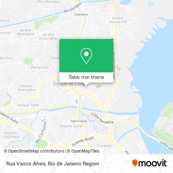 Rua Vasco Alves map