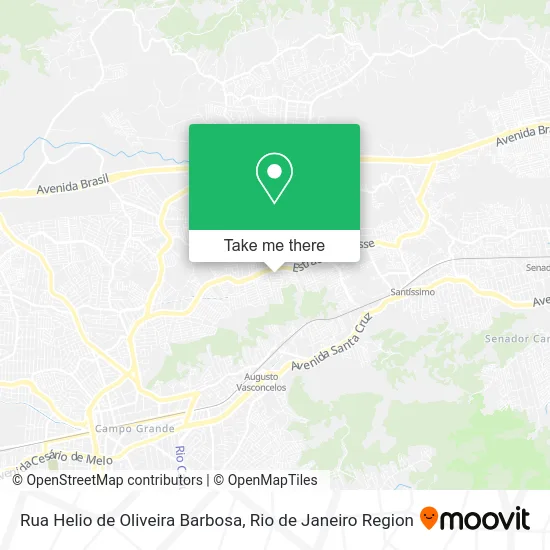 Rua Helio de Oliveira Barbosa map