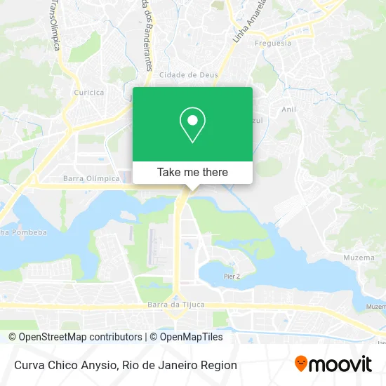 Curva Chico Anysio map