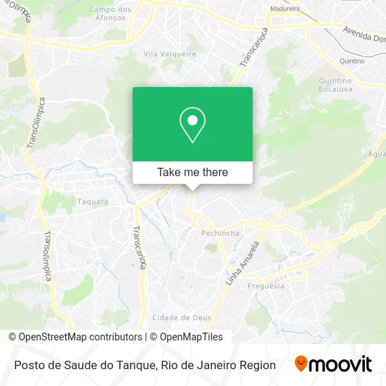 Posto de Saude do Tanque map