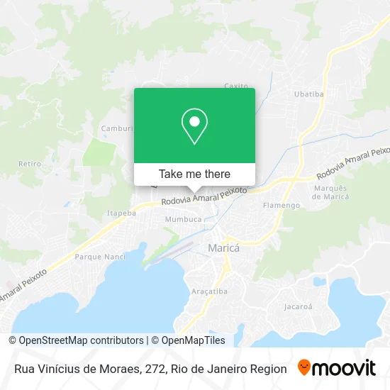 Rua Vinícius de Moraes, 272 map