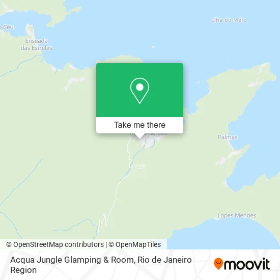 Acqua Jungle Glamping & Room map