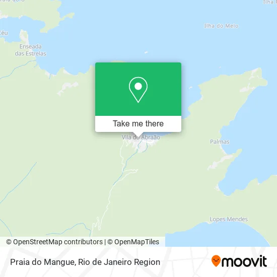 Praia do Mangue map