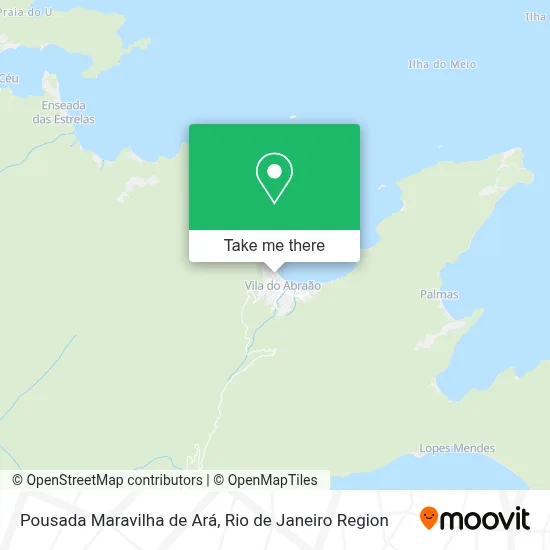 Pousada Maravilha de Ará map