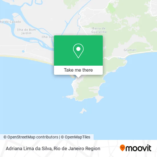 Adriana Lima da Silva map