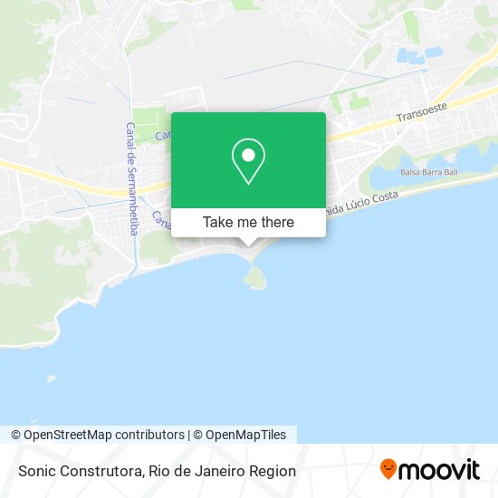 Sonic Construtora map