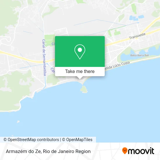 Armazém do Ze map