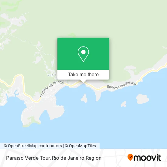 Paraiso Verde Tour map