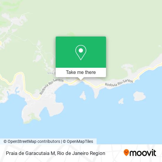 Praia de Garacutaia M map