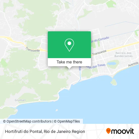 Hortifruti do Pontal map