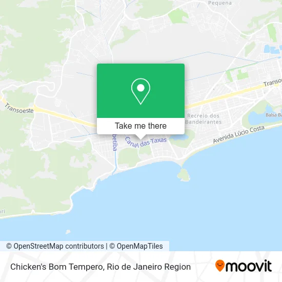 Chicken's Bom Tempero map