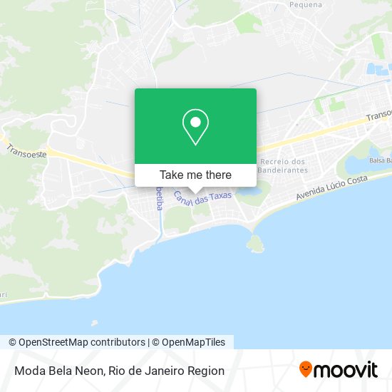 Moda Bela Neon map