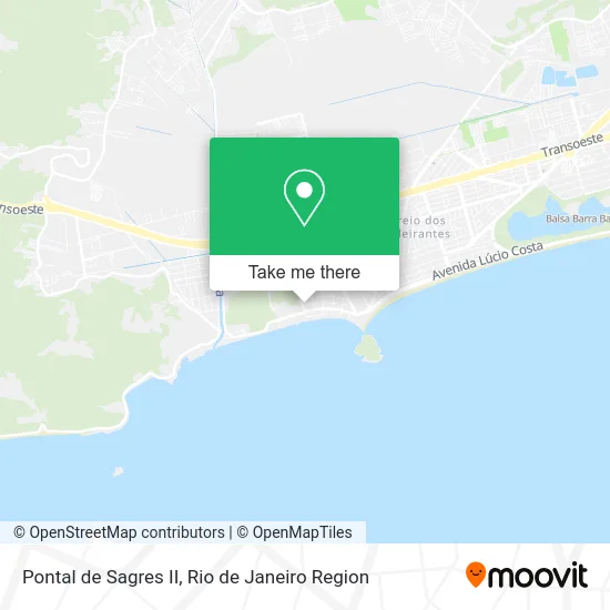 Pontal de Sagres II map