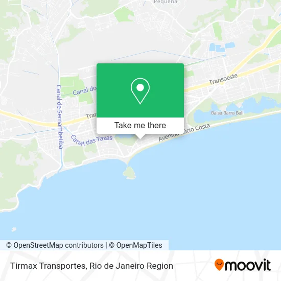 Tirmax Transportes map