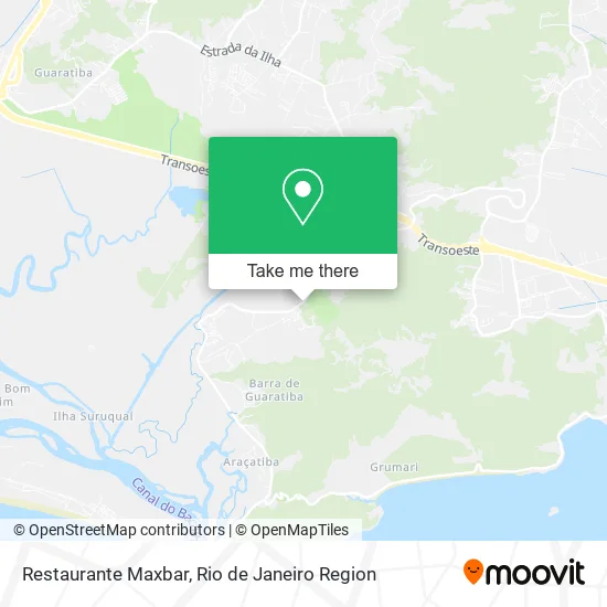 Restaurante Maxbar map