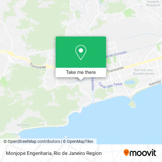 Monjope Engenharia map