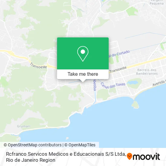 Rcfranco Servicos Medicos e Educacionais S / S Ltda map
