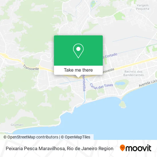 Peixaria Pesca Maravilhosa map