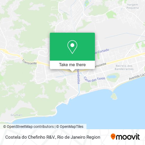 Costela do Chefinho R&V. map