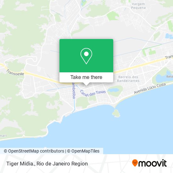 Tiger Mídia. map