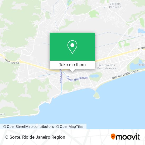 O Sorte map