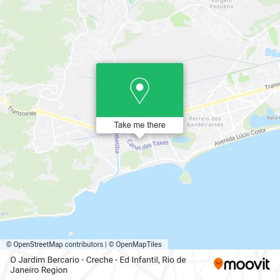O Jardim Bercario - Creche - Ed Infantil map