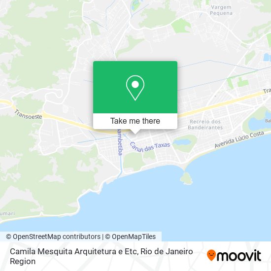 Camila Mesquita Arquitetura e Etc map