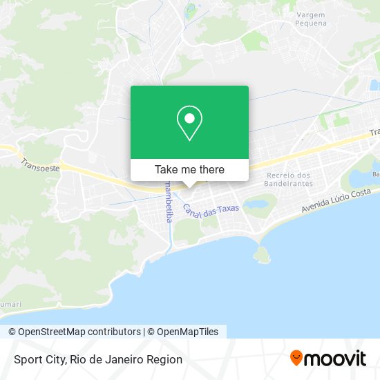 Mapa Sport City